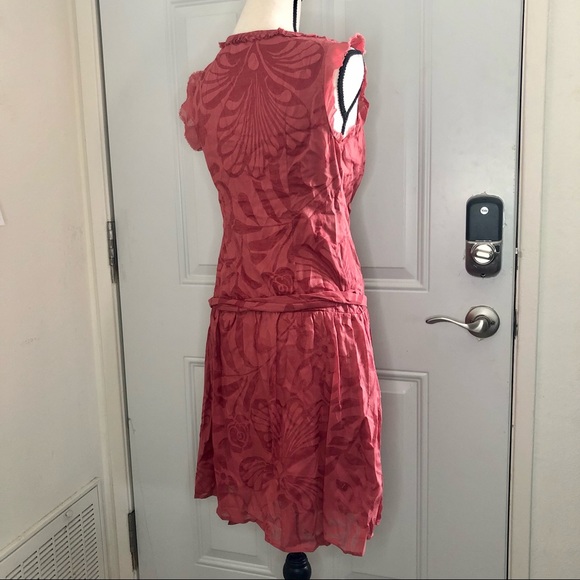 Rose Boho Wrap Dress - Picture 2 of 4